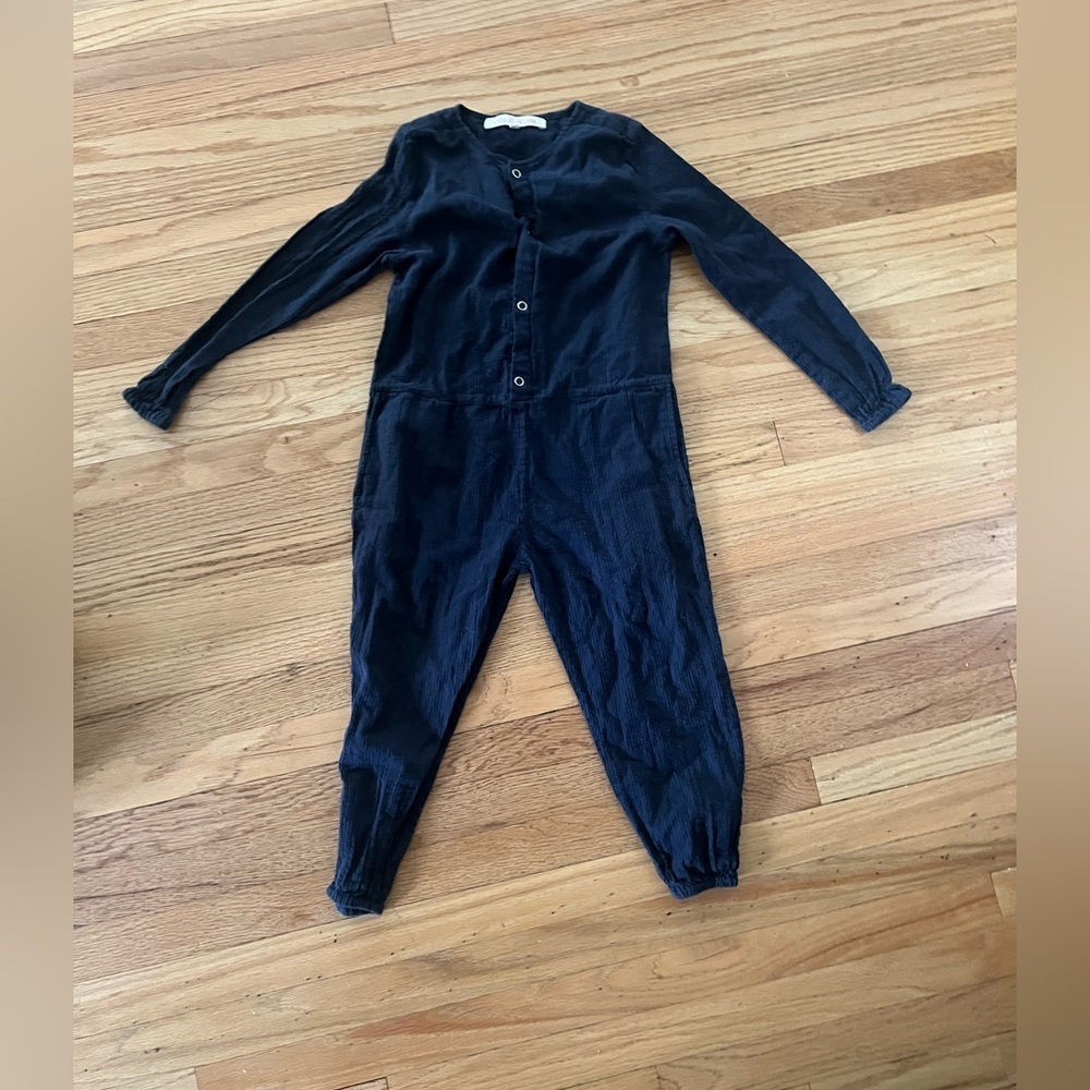 Luisa Et La Luna Navy Blue jumpsuit sz 6